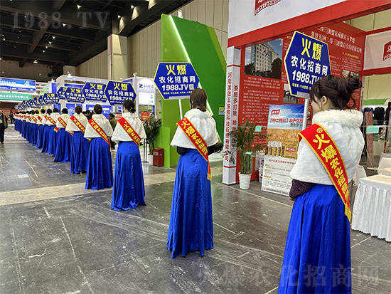 火爆網(wǎng)美女禮儀宣傳隊(duì)亮相2024中原農(nóng)資雙交會！