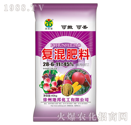 復混肥料28-6-11-地邦泉