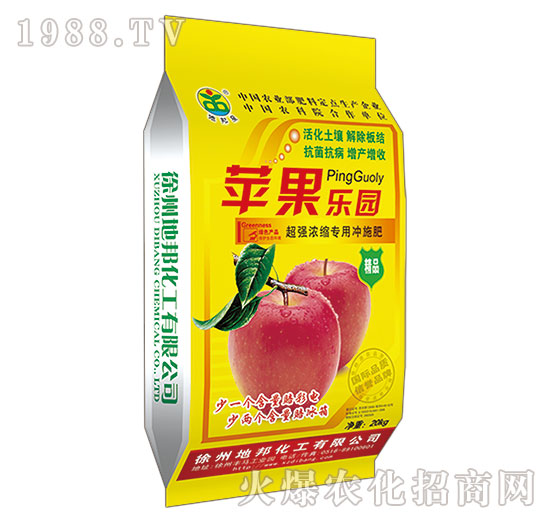 超強(qiáng)濃縮專用沖施肥-蘋果樂園-地邦泉