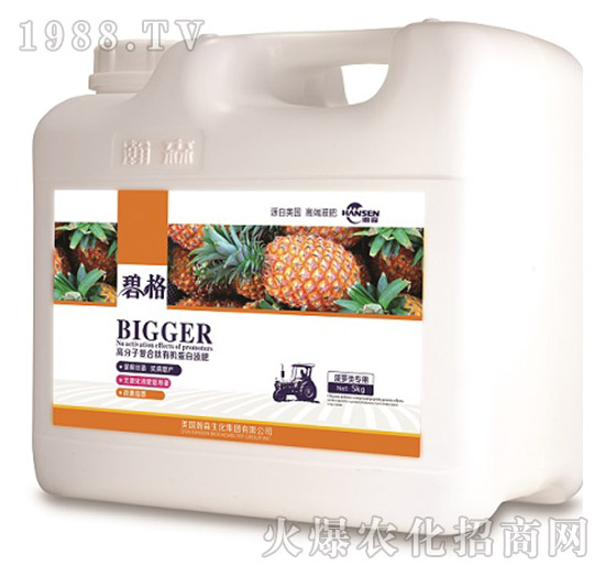 菠蘿專用高分子復(fù)合肽有機(jī)蛋白液肥（桶）-瀚森農(nóng)業(yè)