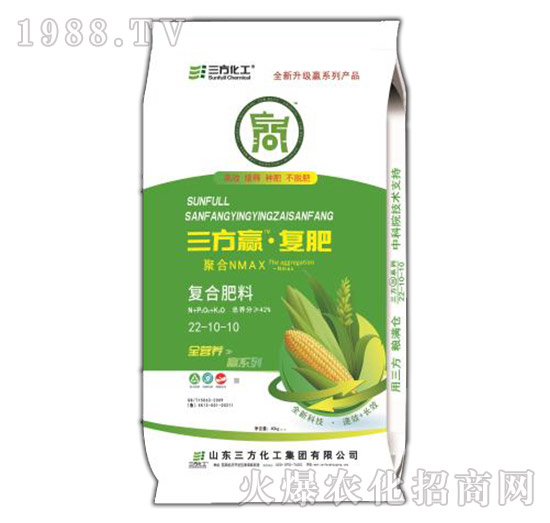 贏S009長效復(fù)合肥料22-10-10-三方化工