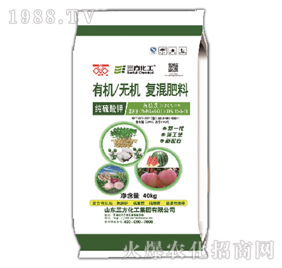 有機(jī)無機(jī)復(fù)混肥料15-5-10-三方化工