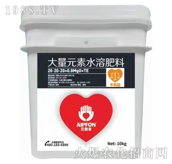 ƽ���ʹ���Ԫ��ˮ�ܷ�20-20-20+0.8MgO-�����S