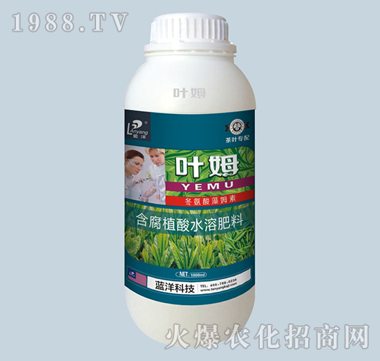 1000ml茶葉專(zhuān)配冬氨酸藻姆菌素-葉姆