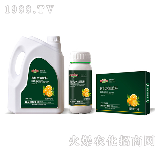 柑橙專(zhuān)用含氨基酸水溶肥料-霸爾綠博