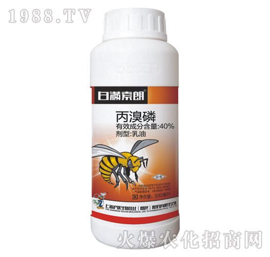 40%丙溴磷-白滿索朗-滬聯(lián)