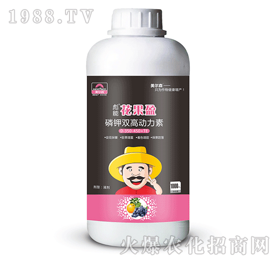 磷鉀雙高動力素0-350-450+TE-彪能花果盈-美爾森