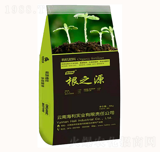 生物有機(jī)肥-根之源（40kg）-海利實(shí)業(yè)