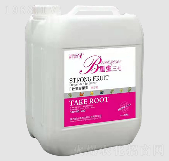 桶裝壯果膨果型懸浮肥140-80-280-重生三號-聯(lián)合喜農