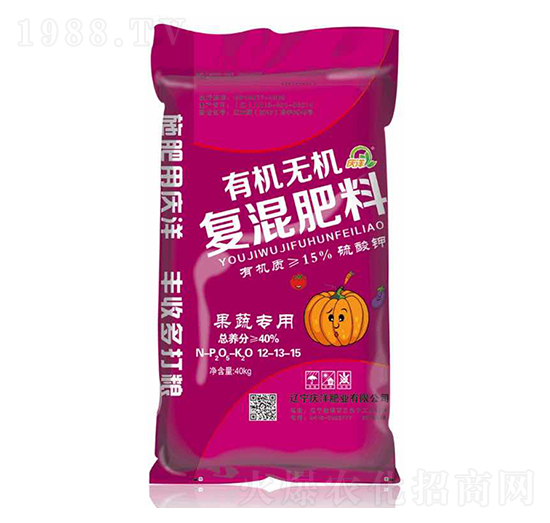 果蔬專用有機無機復(fù)混肥料12-13-15-慶洋肥業(yè)