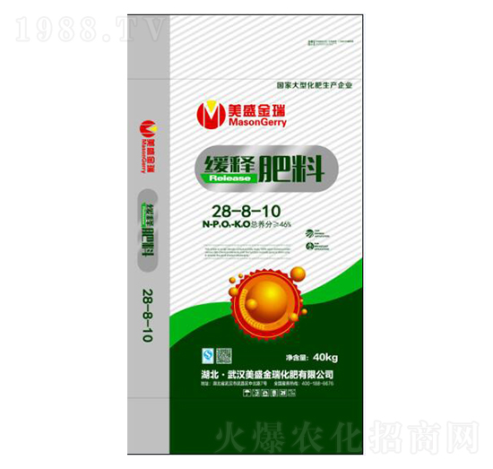 緩釋肥料28-8-10-美盛金瑞