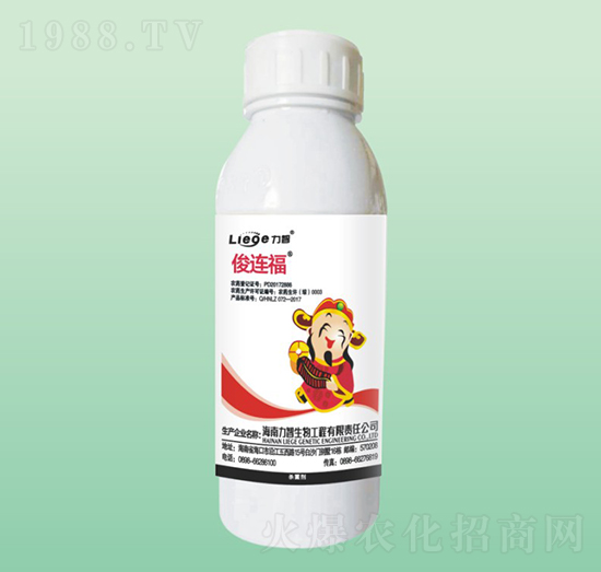 新一代高效殺菌劑-俊連福-力智生物