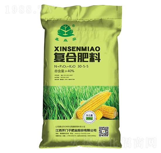 玉米適用復(fù)合肥料30-5-5-鑫森淼-開門子