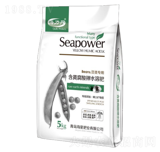 豆類專用含黃腐酸鉀水溶肥-海星肥業(yè)