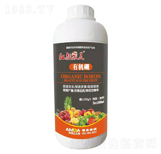有機硼-紅顏果美-阿姆達