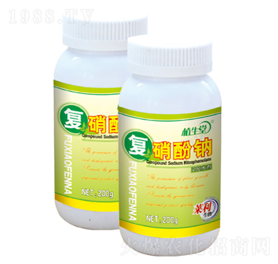 復硝酚鈉 200g 植生堂 萊利生物