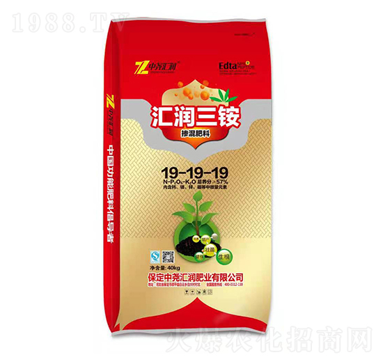 摻混肥料19-19-19 匯潤三胺 中堯匯潤