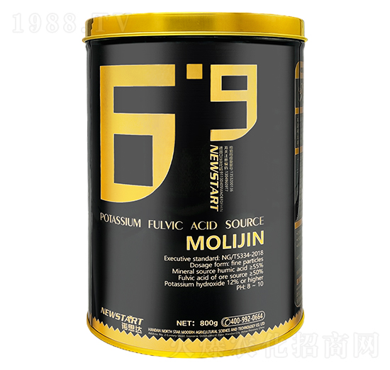 800g礦源黃腐酸鉀 諾思達(dá)
