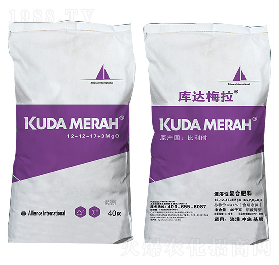 進(jìn)口速溶性復(fù)合肥料12-12-17+3MgO 庫(kù)達(dá)梅拉
