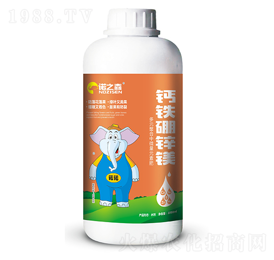 多元素螯合中微量元素肥 鈣鐵硼鋅鎂 諾之森