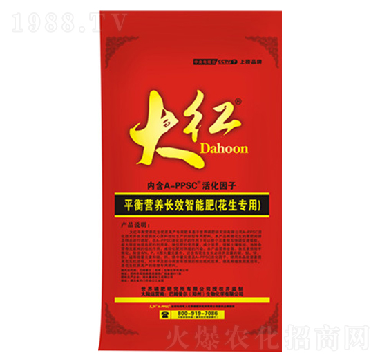 花生專用平衡營養(yǎng)長效智能肥25-10-10-大紅-巴姆普爾