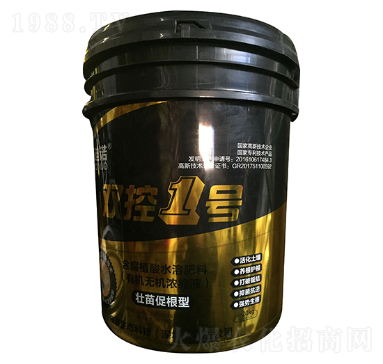 壯苗促根型含腐植酸水溶肥料-雙控1號(hào)-海迪諾-金滿地