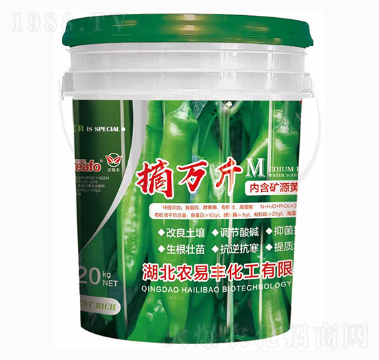 辣椒專用肥-摘萬斤-農(nóng)易豐