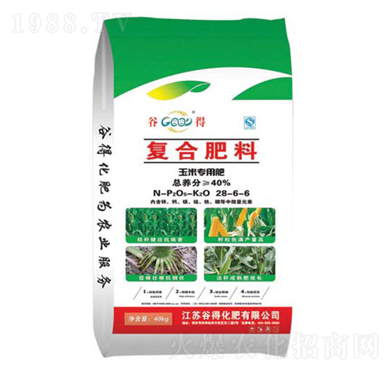 玉米專用肥28-6-6-谷得
