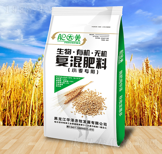 小麥專用生物·有機(jī)·無機(jī)復(fù)混肥料-華澤農(nóng)牧