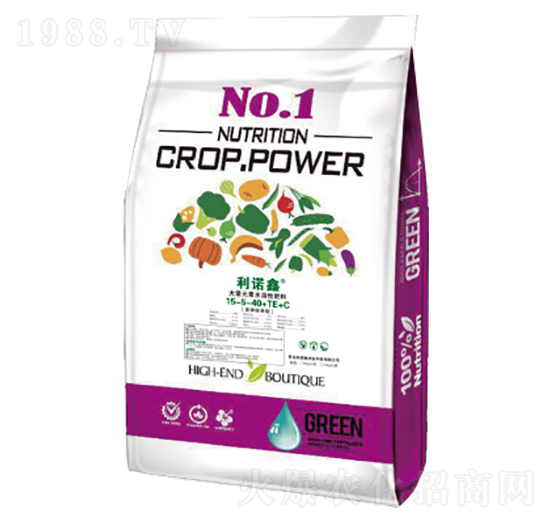 大量元素水溶肥15-5-40+TE+C-利諾鑫