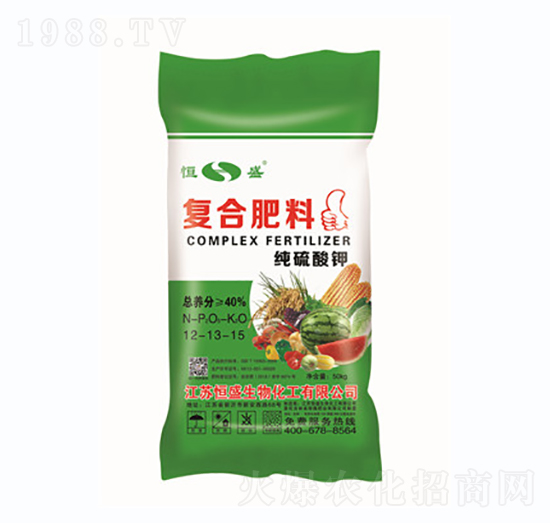 純硫酸鉀復(fù)合肥料12-13-15-恒盛-輝隆肥業(yè)