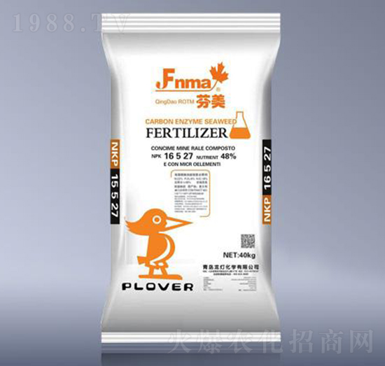 高塔復合肥料16-5-27-芬美-龍燈