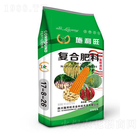 高塔造粒復合肥料17-8-26-施利旺農(nóng)業(yè)