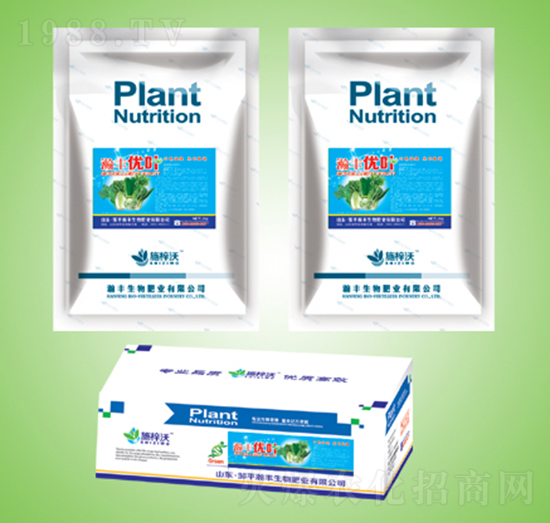 袋裝沖施肥-優(yōu)葉-瀚豐生物