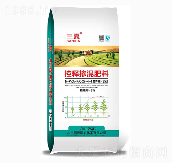 控釋摻混肥料27-4-4-三夏-陽(yáng)光國(guó)農(nóng)