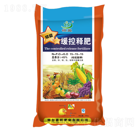 緩控釋肥15-15-15-嘉旺