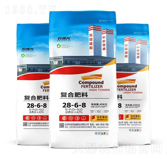 高塔造粒復合肥料28-6-8-農傅興-中農恒盛