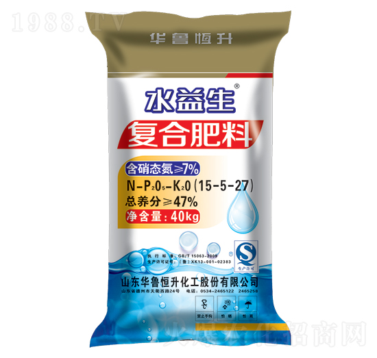 復合肥料15-5-27-水益生-華魯恒升
