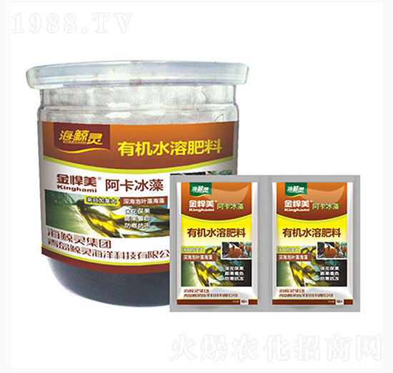 有機水溶肥料-阿卡冰藻-鯨靈