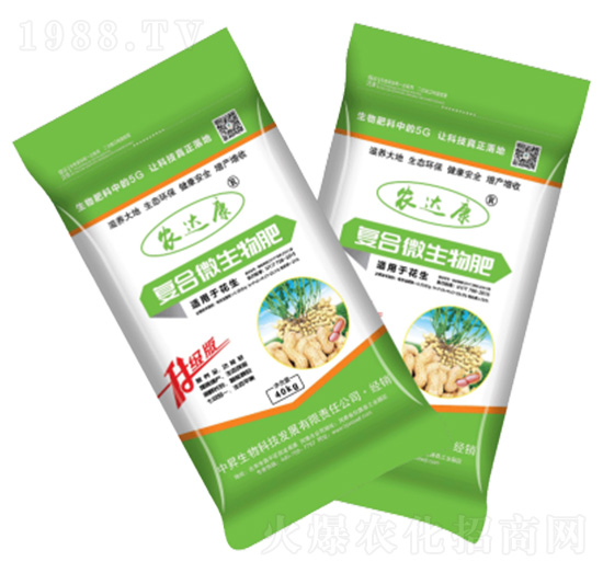 花生適用復合微生物肥-農達康-中昇生物