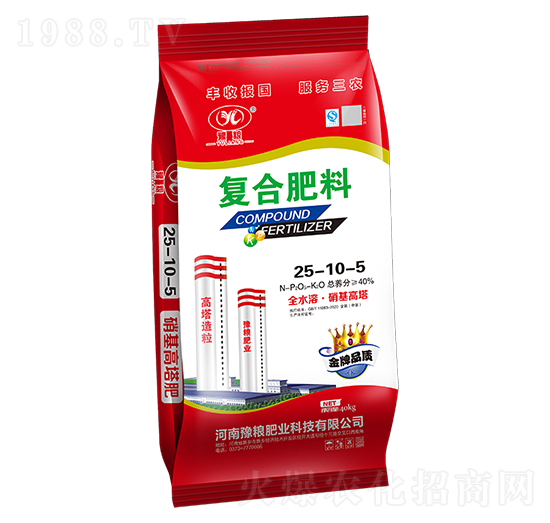 玉米高塔復合肥料25-10-5-豫糧肥業(yè)