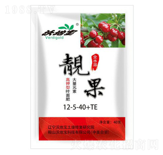 大量元素高鉀型葉面肥12-5-40+TE-靚果-沃地寶