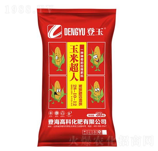 聚氨酯控釋肥28-10-12-玉米超人-登峰