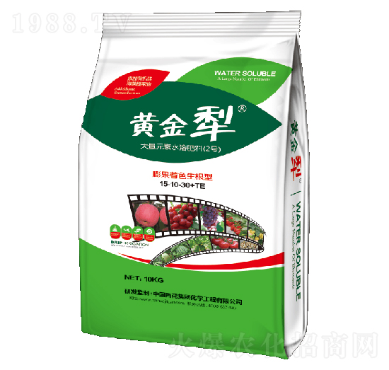 大量元素水溶肥（2號(hào)）15-10-30+TE-黃金犁-百花集團(tuán)