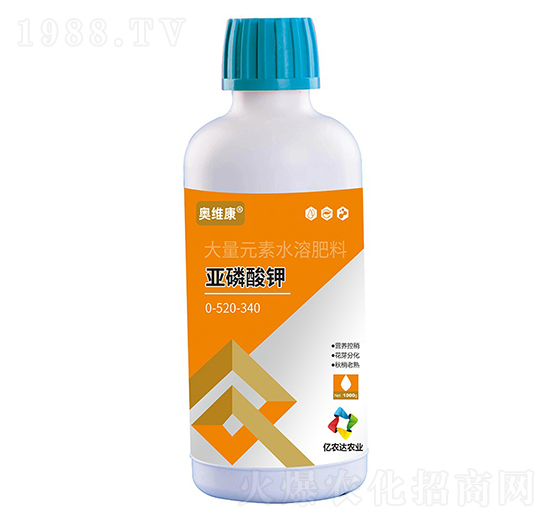 大量元素水溶肥料-0-520-340-亞磷酸鉀-奧維康-億農(nóng)達農(nóng)業(yè)