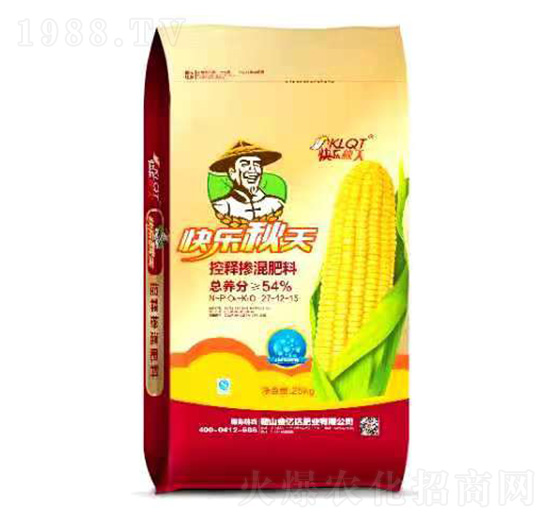 控釋摻混肥料27-12-15-快樂秋天-金億達(dá)肥業(yè)