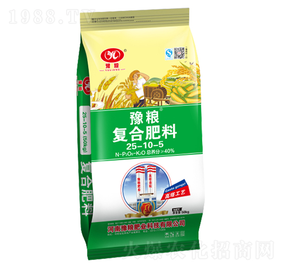 高塔小麥玉米復合肥料25-10-5-豫糧肥業(yè)