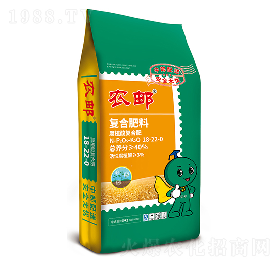 農(nóng)郵腐植酸復(fù)合肥18-22-0-農(nóng)郵肥業(yè)