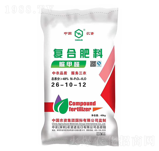 脲甲醛復合肥料26-10-12-中農(nóng)農(nóng)資