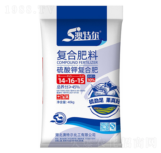 硫酸鉀復(fù)合肥料14-16-15-澳特爾-新洋豐肥業(yè)